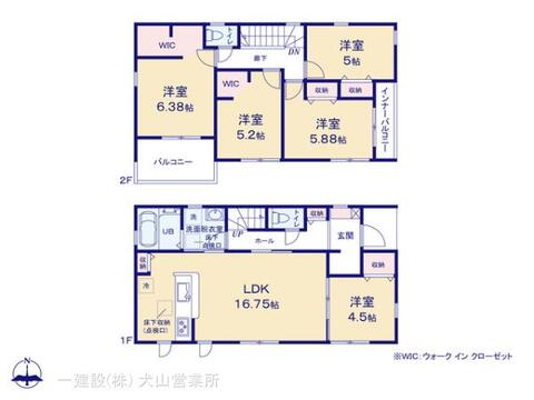 リーブルガーデン岐阜市前一色二丁目 間取り1