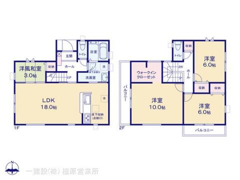 リーブルガーデン天理市二階堂上ノ庄町１２期 間取り1