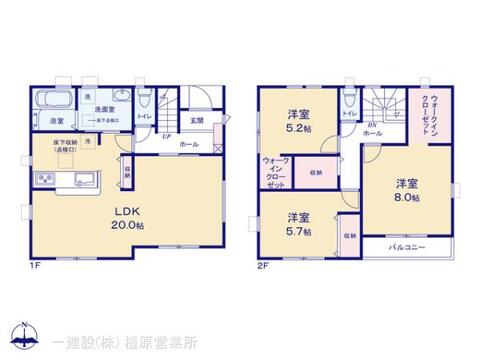 リーブルガーデン天理市二階堂上ノ庄町１２期 間取り3