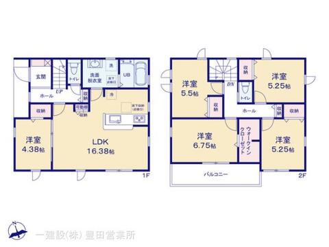 リーブルガーデン岡崎市能見町 間取り1