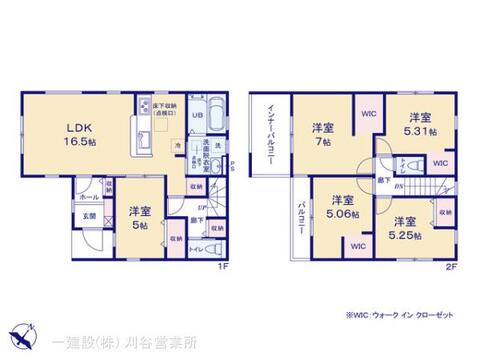 リーブルガーデン半田市板山町 間取り1