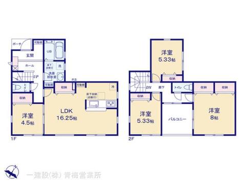 リーブルガーデンあきる野五日市第１０ 間取り3
