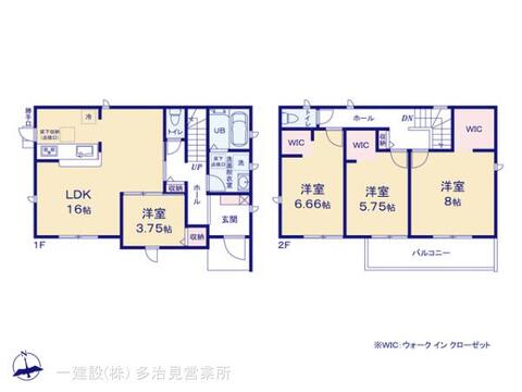 リーブルガーデン犬山市郷西 間取り1