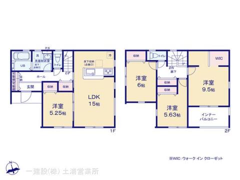 リーブルガーデン第２土浦市並木 間取り3