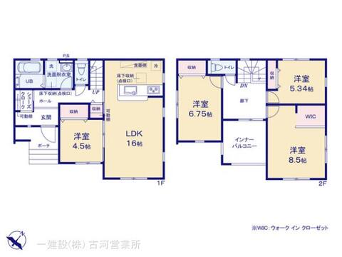 リーブルガーデン久喜菖蒲第2 間取り3