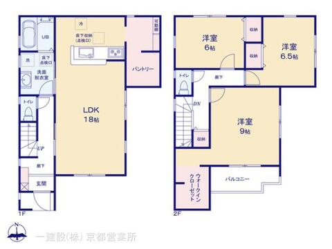 リーブルガーデン大和郡山市東岡町２期 間取り3