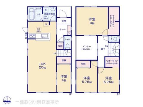 リーブルガーデン奈良押熊町４期 間取り3