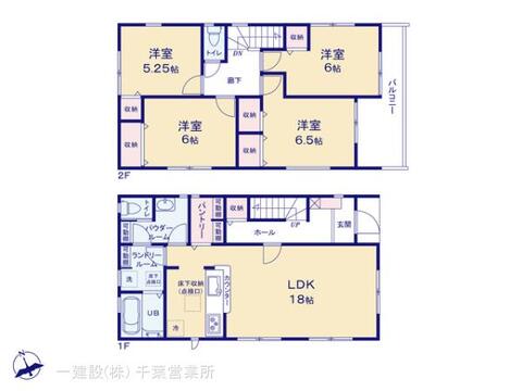 リーブルガーデン四街道市物井 間取り1