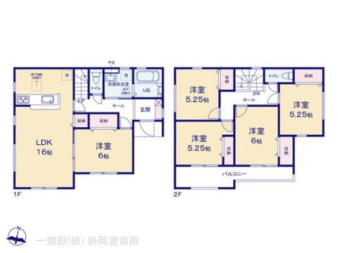 リーブルガーデン吉田町住吉6期 間取り1