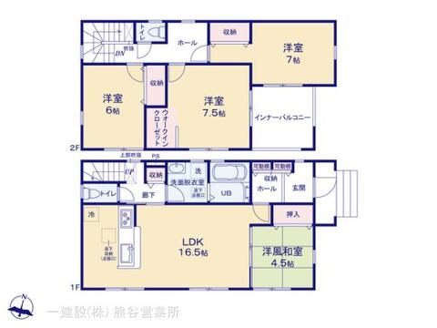 リーブルガーデン上里町七本木第6 間取り5