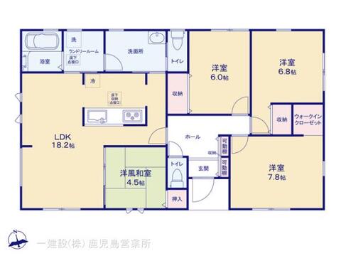 リーブルガーデン霧島市国分湊 間取り3
