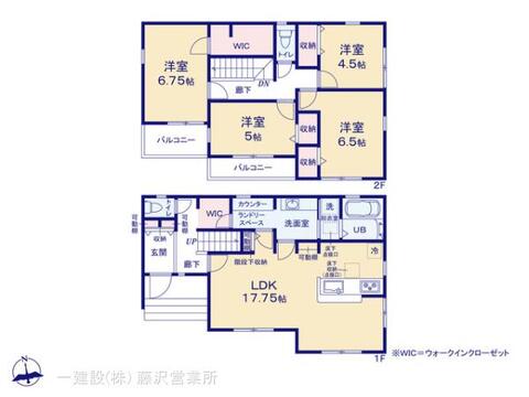 リーブルガーデン茅ヶ崎市松林２丁目第２ 間取り1