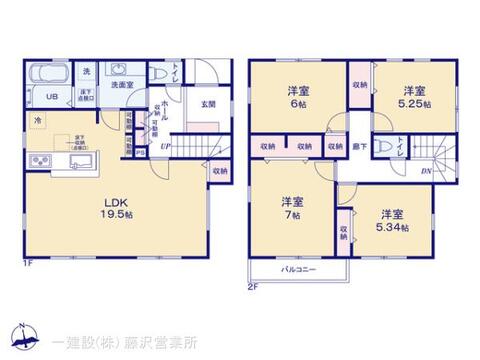 リーブルガーデン茅ヶ崎市松林２丁目第２ 間取り9
