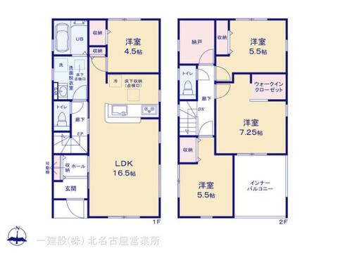 リーブルガーデン津島市江東町第二 間取り1