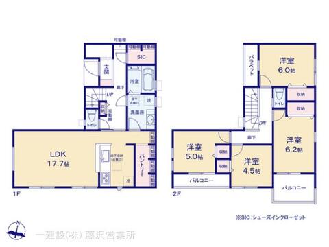 リーブルガーデン厚木市毛利台２丁目 間取り1