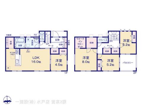 リーブルガーデン水戸元吉田町１０期 間取り1