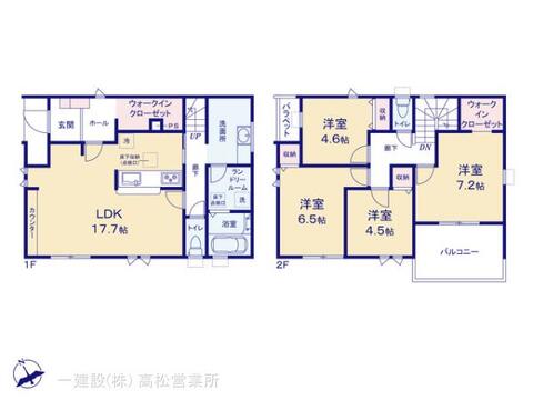 リーブルガーデン観音寺市植田町第三 間取り1
