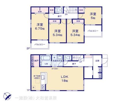 リーブルガーデン伊勢原市八幡台２丁目 間取り3
