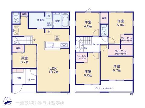 リーブルガーデン岩倉市大山寺町神田 間取り1