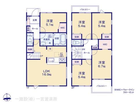 リーブルガーデン津島市役所前 間取り1