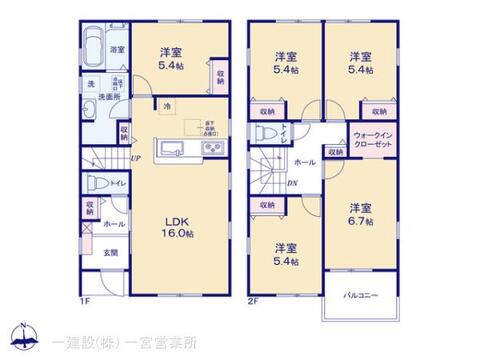 リーブルガーデン津島市役所前 間取り3