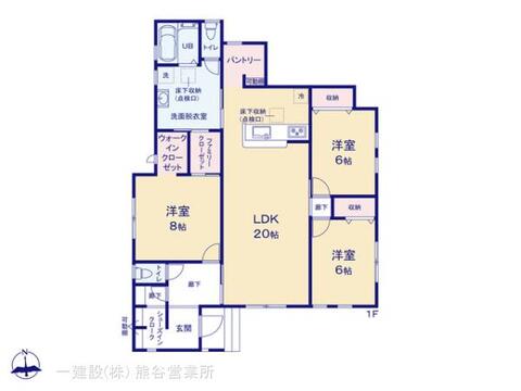 リーブルガーデン熊谷末広第５ 間取り1