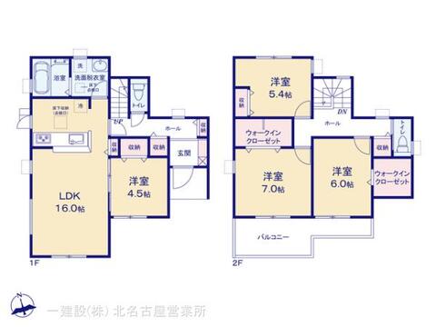 リーブルガーデン春日井市下津町 間取り1