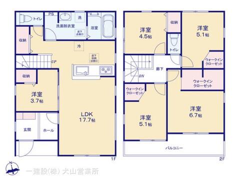 リーブルガーデン愛西市佐屋町亥新田 間取り3