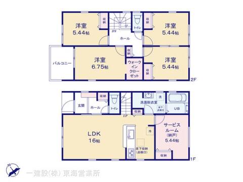 リーブルガーデン高浜市呉竹町７丁目 間取り1