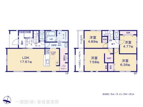 リーブルガーデン宮若市福丸第三 間取り1