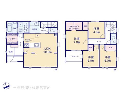 リーブルガーデン志免町王子第六 間取り1