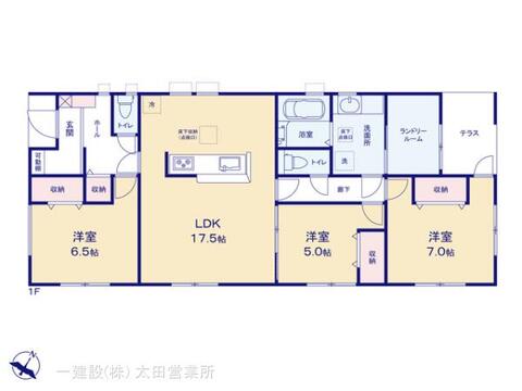 リーブルガーデン桐生第27相生町 間取り1