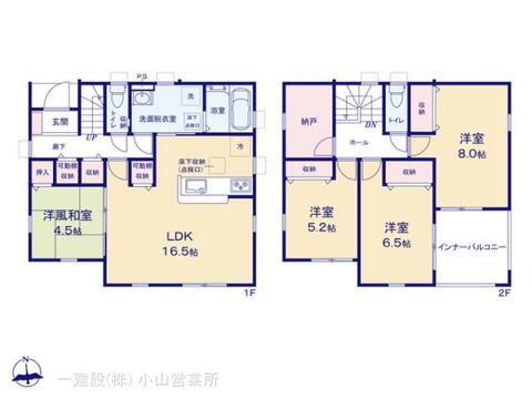 リーブルガーデン第１５栃木大平町富田 間取り1
