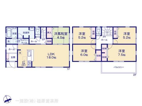 リーブルガーデン広陵町大野６期 間取り1