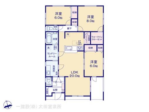 リーブルガーデン大泉第６仙石 間取り7