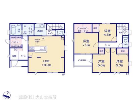 リーブルガーデン春日井市高森台六丁目 間取り1
