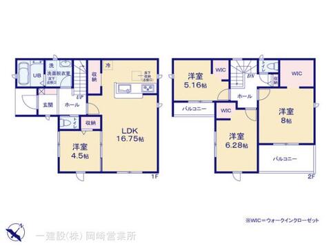 リーブルガーデン碧南第６５尾城町 間取り1
