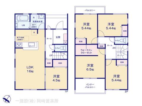 リーブルガーデン碧南第６６照光町 間取り1
