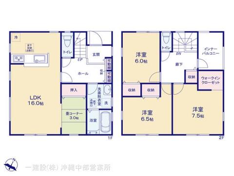 リーブルガーデンうるま市前原 間取り9