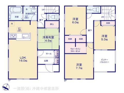 リーブルガーデンうるま市前原 間取り13