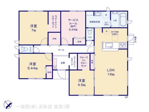 リーブルガーデン袋井諸井４期 間取り1