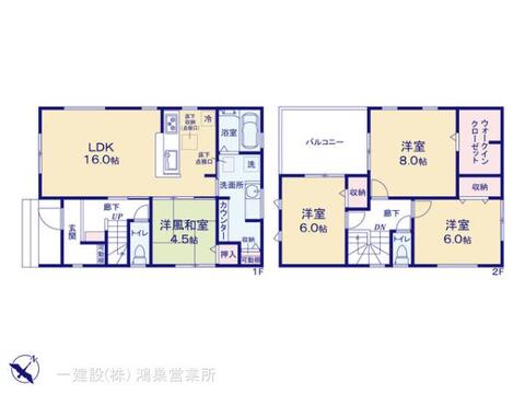 リーブルガーデン鴻巣登戸第2 間取り1