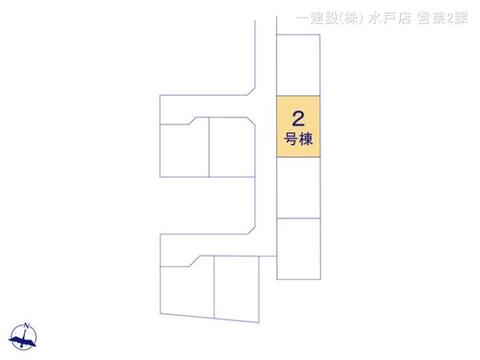 リーブルガーデンかすみがうら市下稲吉２期 間取り2