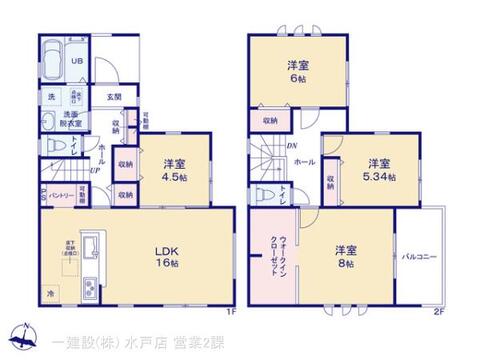 リーブルガーデンかすみがうら市下稲吉２期 間取り9