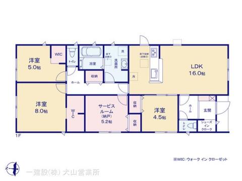 リーブルガーデン各務原市川島松倉町 間取り5