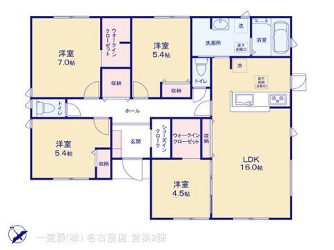 リーブルガーデン弥富市五斗山第2 間取り3