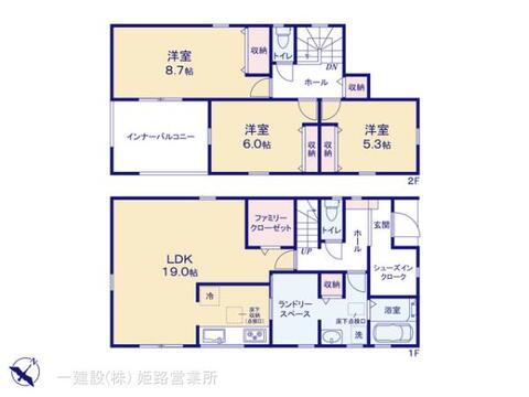 リーブルガーデン加東市多井田3期 間取り3
