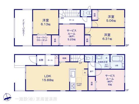 リーブルガーデン碧南市善明町１丁目 間取り1