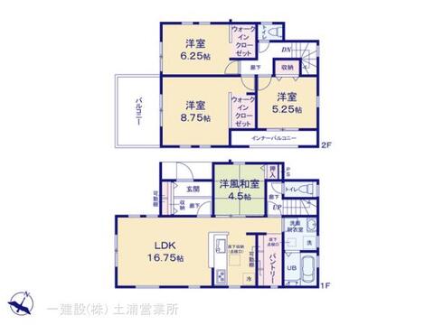 リーブルガーデン第１常総市中妻町 間取り1