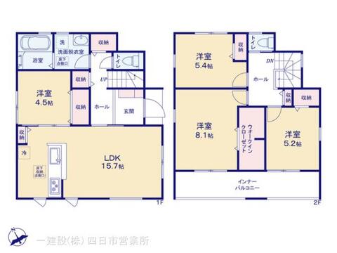 リーブルガーデン津市栗真町屋町第４ 間取り1